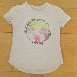 Gap cotton t-shirt with sequin design